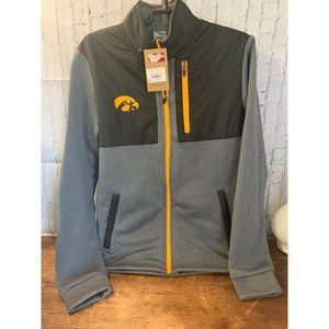 Iowa Hawkeyes Team Sport Zip Jacket Sweater Football Small Mens Womens